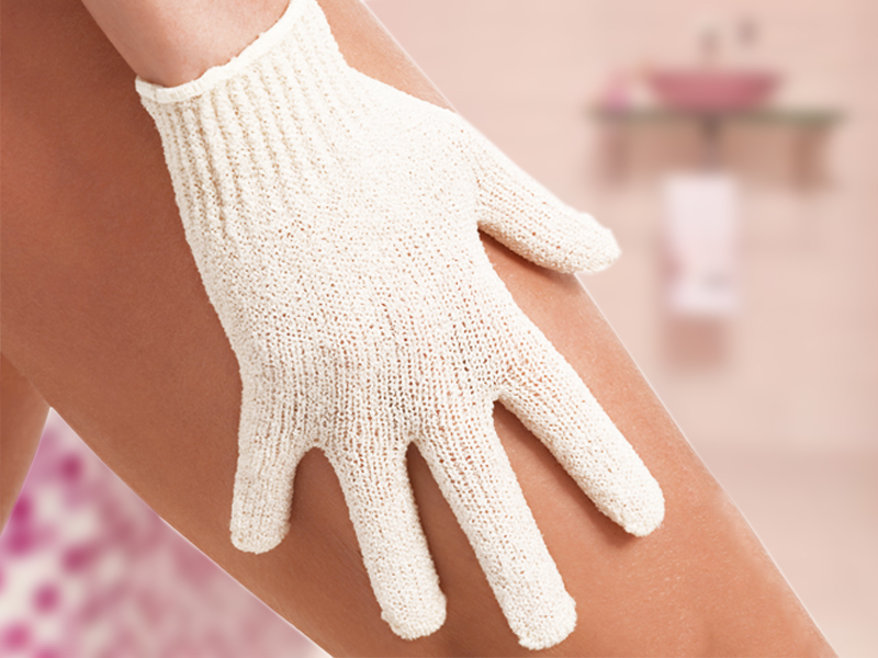 Natur Tanya® 5 Ujjas Masszázskesztyű Arcra, Testre (1 Pár)