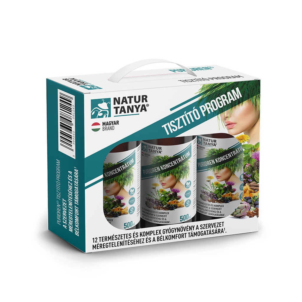 Natur Tanya® Puridren 60 Napos Tisztító Program