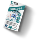 Natur Tanya® Omega 3-6-9 Zsírsavak 3 Féle Természetes Olajforrásból, Standardizált Lazac-, Borágó