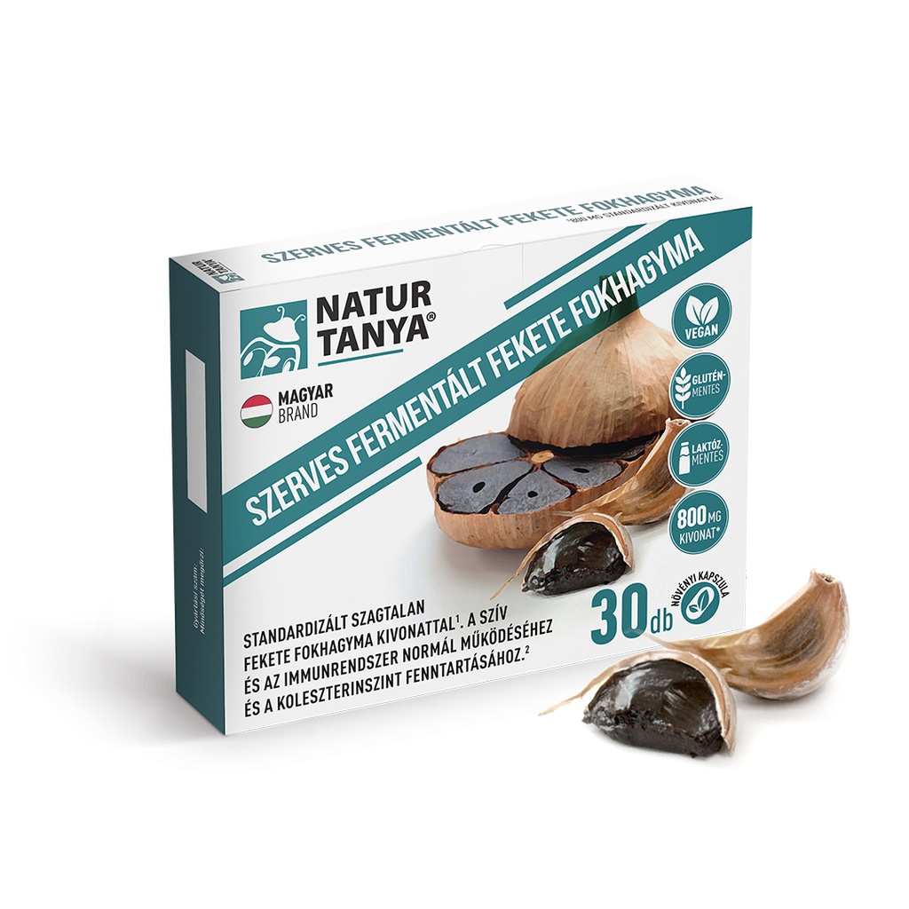 Natur Tanya® Fermentált Fekete Fokhagyma