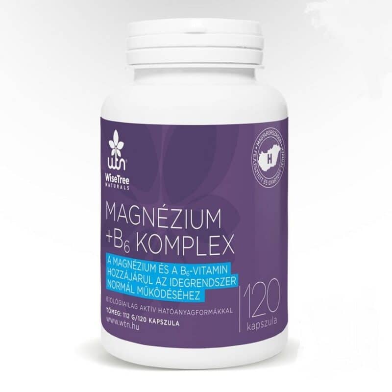 [Wise-056] WTN Magnézium + B6 komplex 120 db