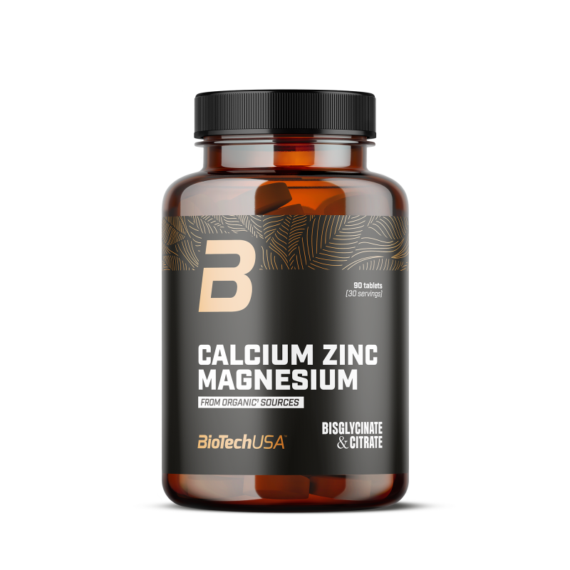 Calcium Zinc Magnesium from organic sources 90