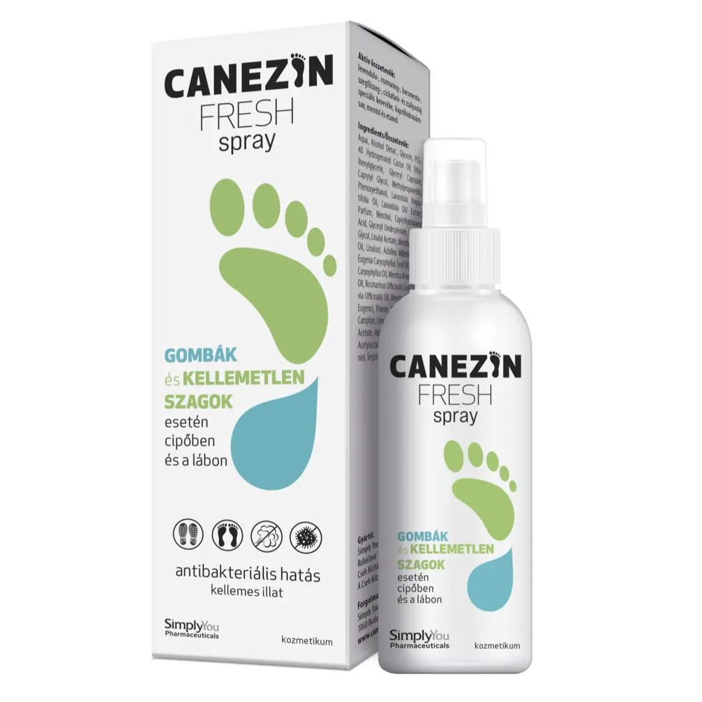 Canezin Fresh láb és cipőspray 100 ml