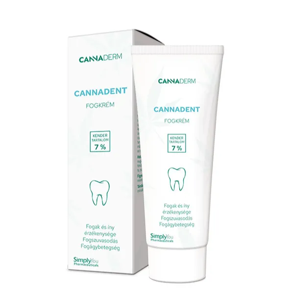 Cannaderm Cannadent Fogkrém 75g