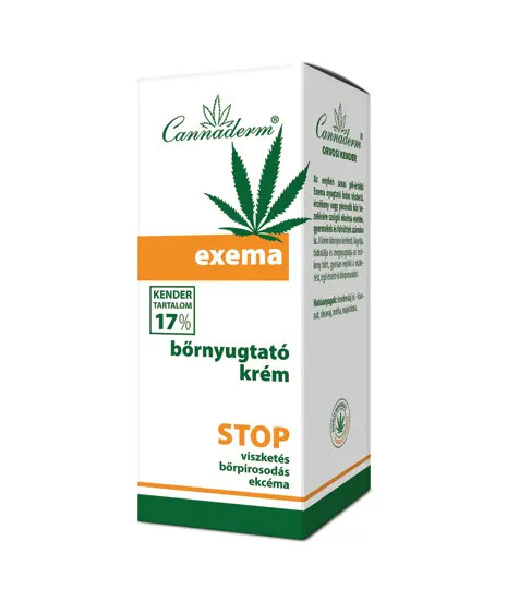 Cannaderm Exema bőrnyugtató krém 50 g