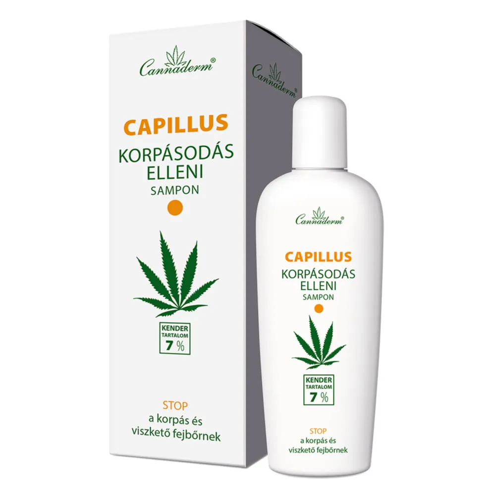 Cannaderm Capillus korpásodás elleni sampon 150 ml
