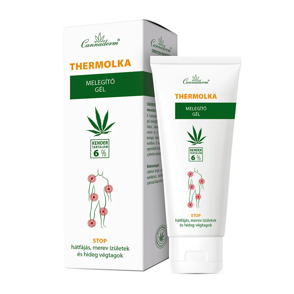 Cannaderm Thermolka melegítő gél 200 ml