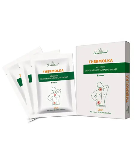 Cannaderm Thermolka melegítő tapasz 3 x