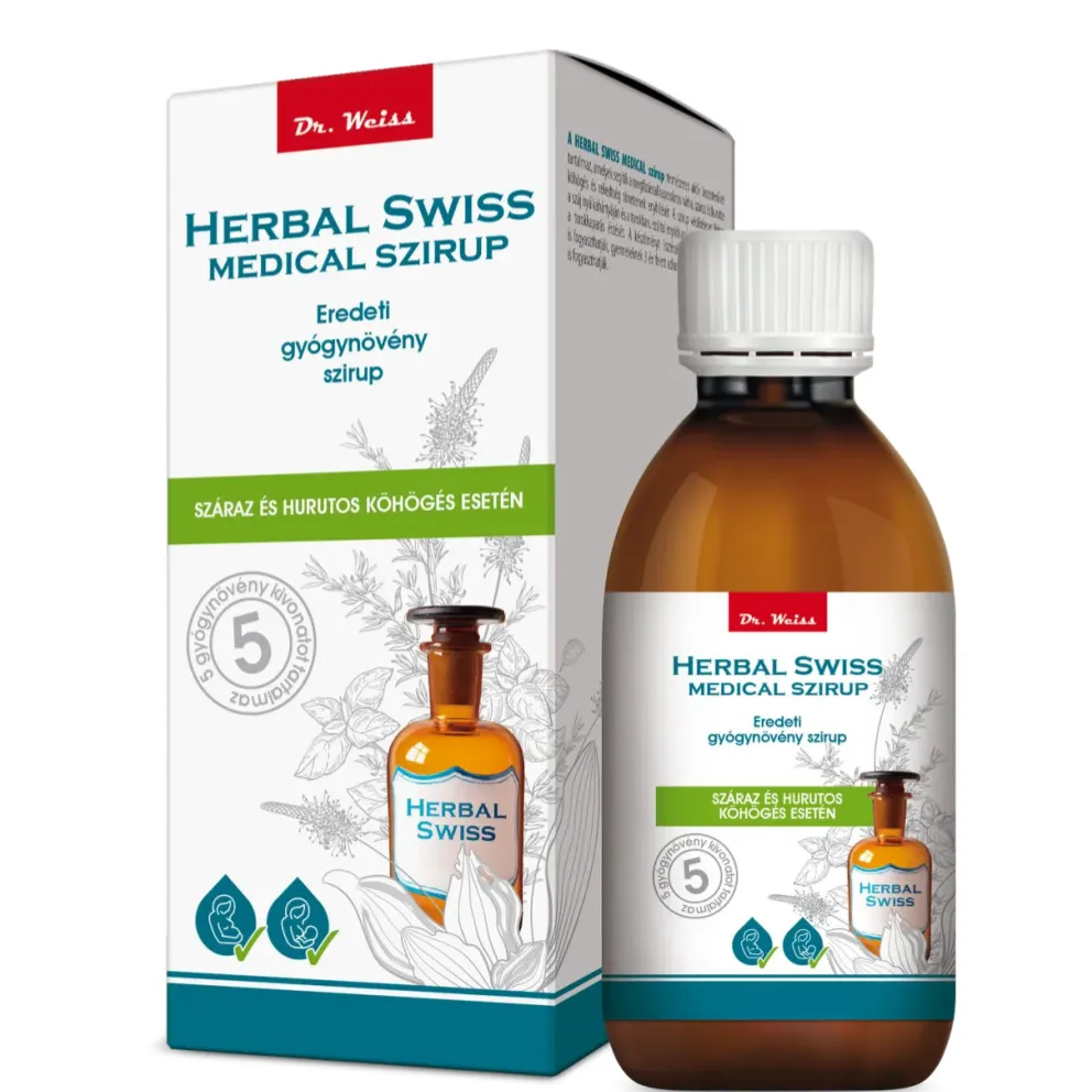 [You-0077] Herbal Swiss Medical szirup 150ml