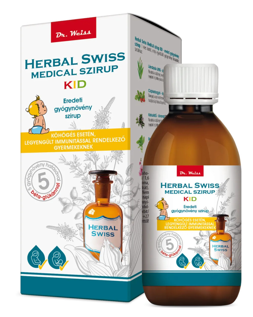 Herbal Swiss Kid Medical szirup 300 ml