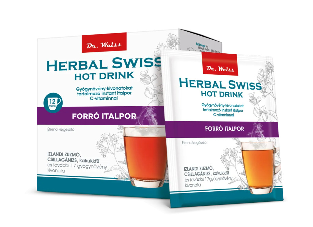 Herbal Swiss Hot Drink instant italpor 12 x