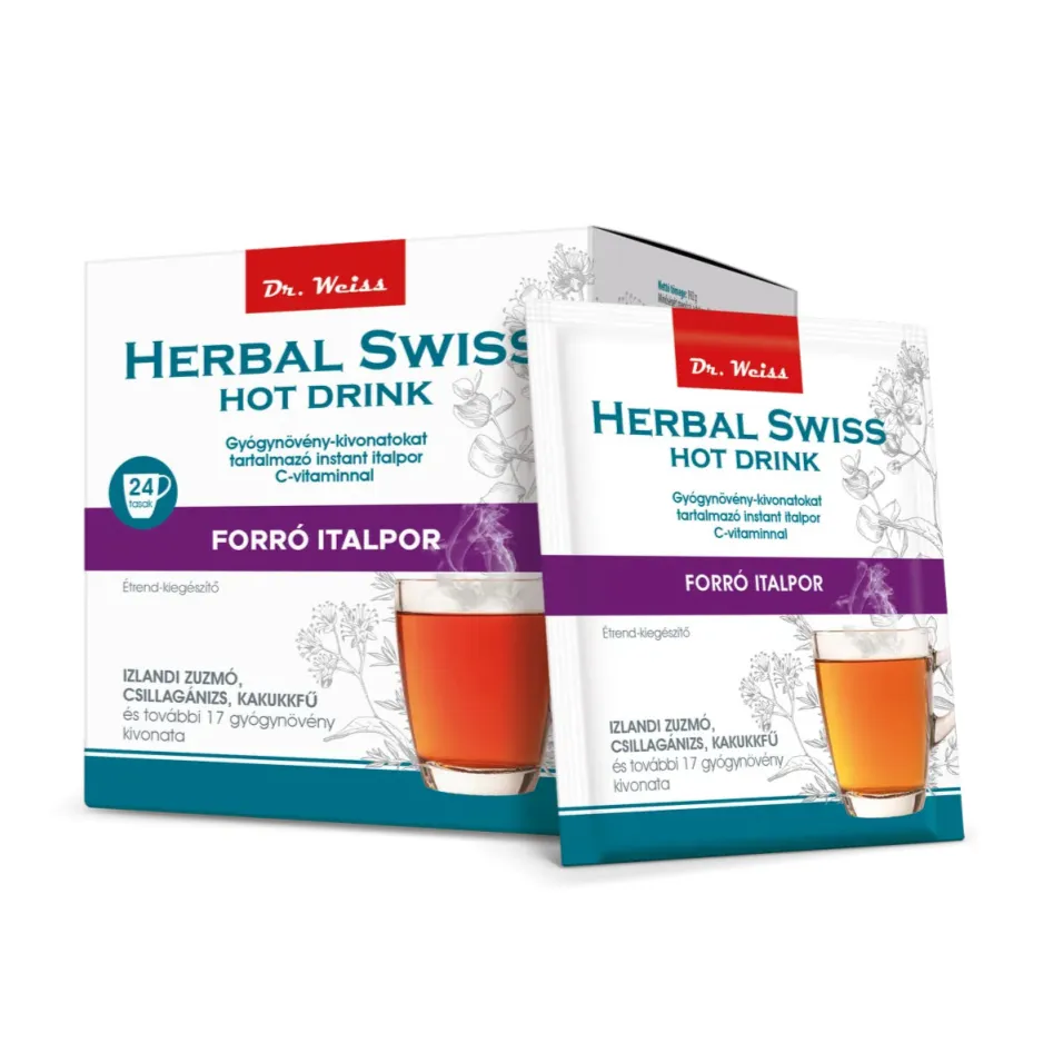 [You-0082] Herbal Swiss Hot Drink instant italpor 24 x