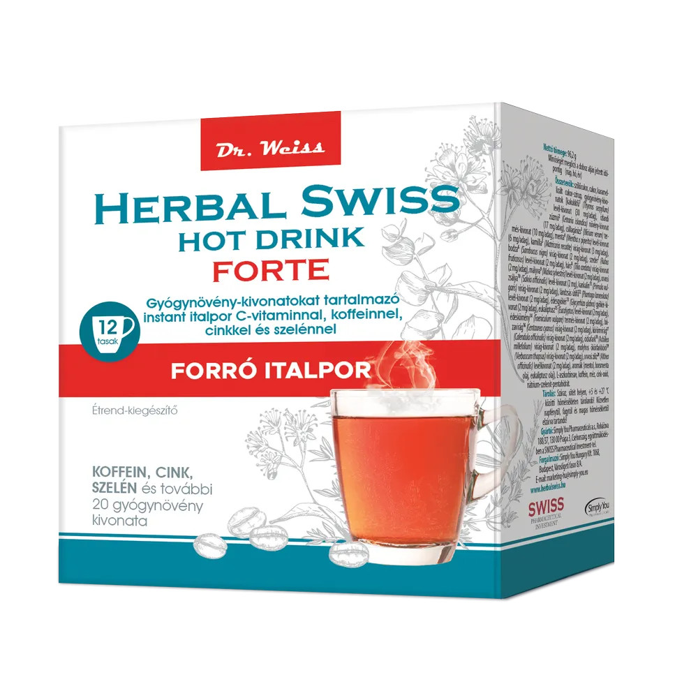 [You-0083] Herbal Swiss Hot Drink Forte 12 x