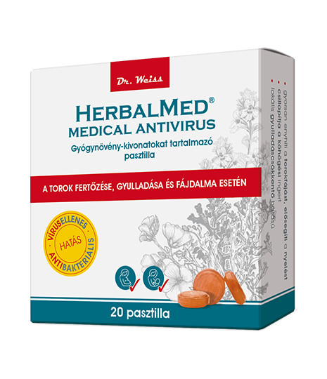 Herbalmed Medical pasztilla 20 x