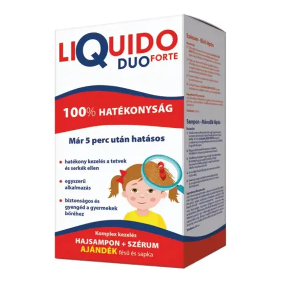 Liquido DuoForte sampon + szérum 200 ml