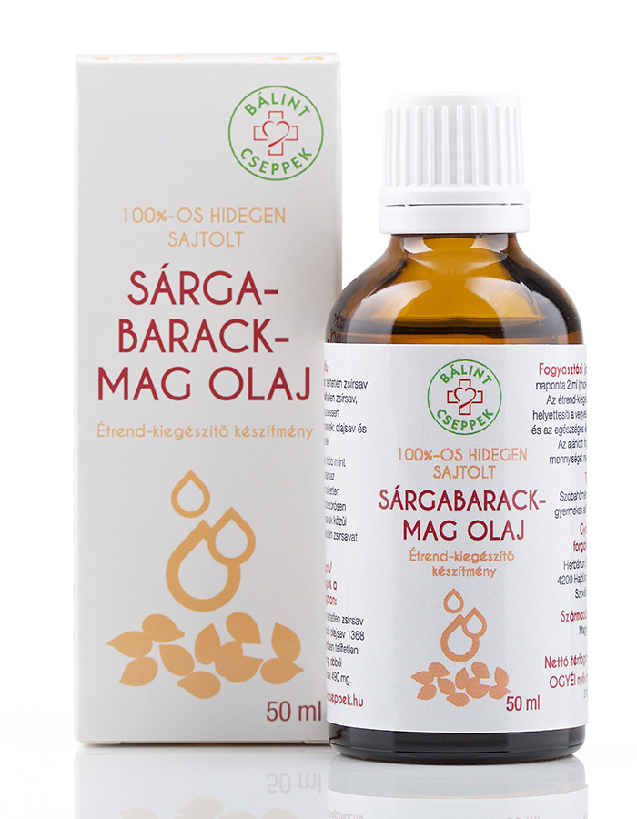 [BCS-0030] Sárgabarackmag-olaj 50 ml