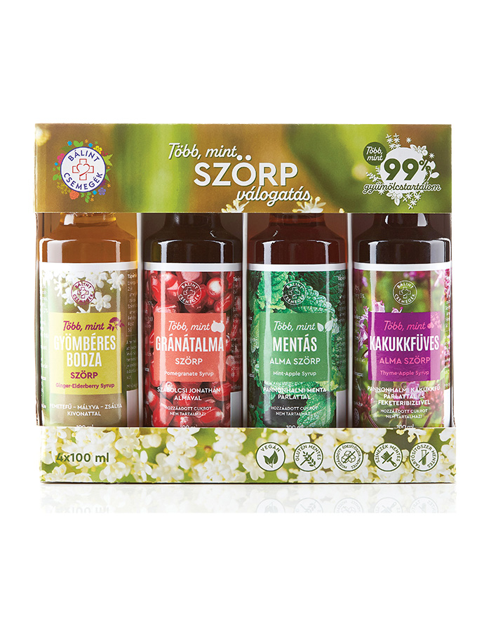 Szörp Válogatás - Bodzás 4x100 ml