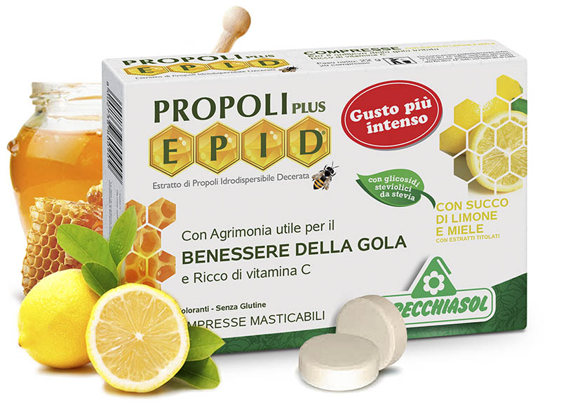 Natur Tanya® S. Epid® Propoliszos Szopogatós Tabletta C-vitaminnal (mézes-citromos)