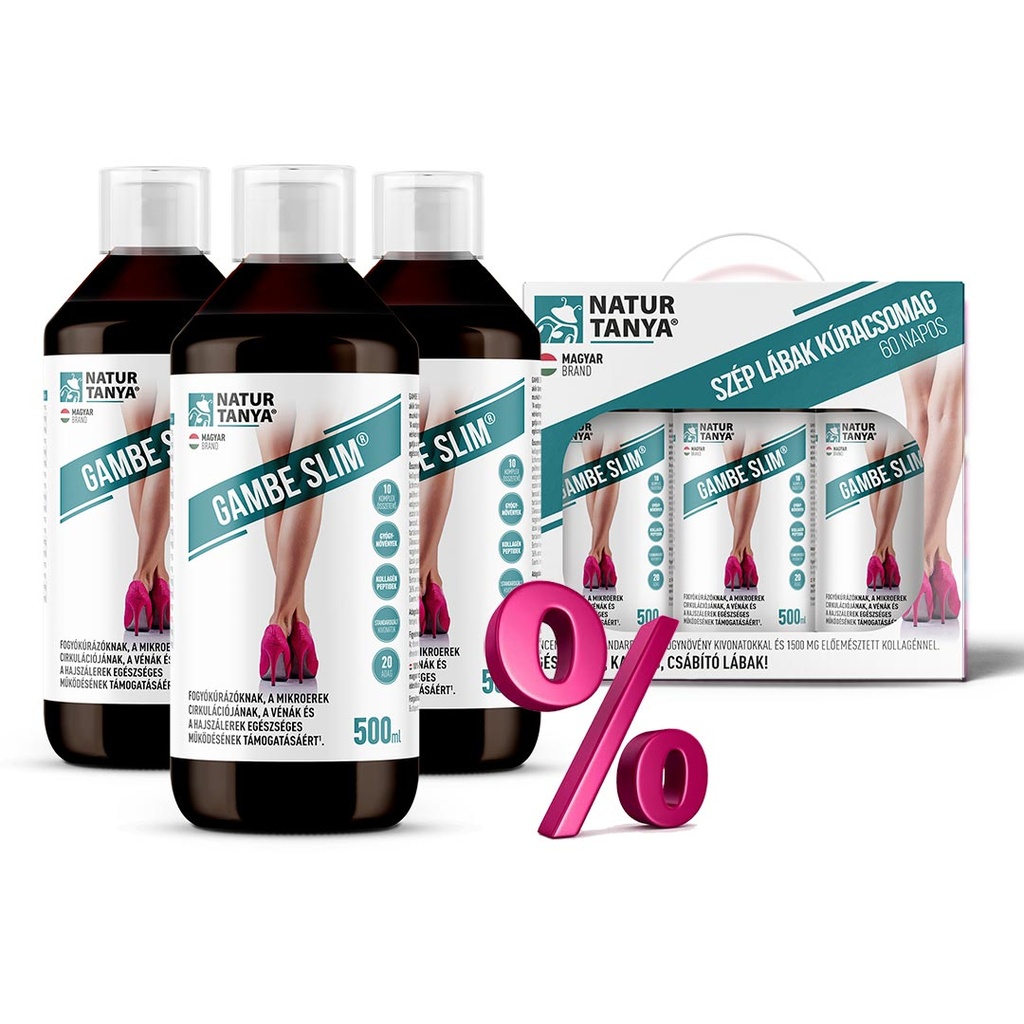 Natur Tanya® 60 Napos Gambe Slim®  3 X 500 Ml