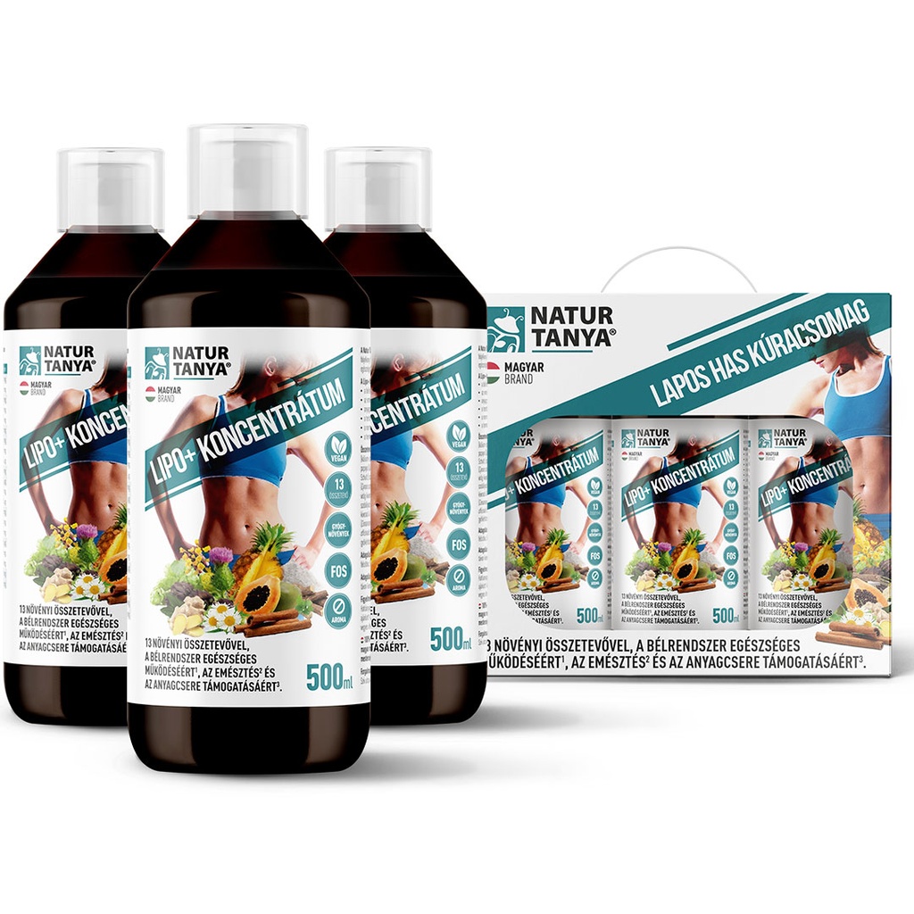 Natur Tanya® Lipo+ 60 Napos  Kúracsomag 