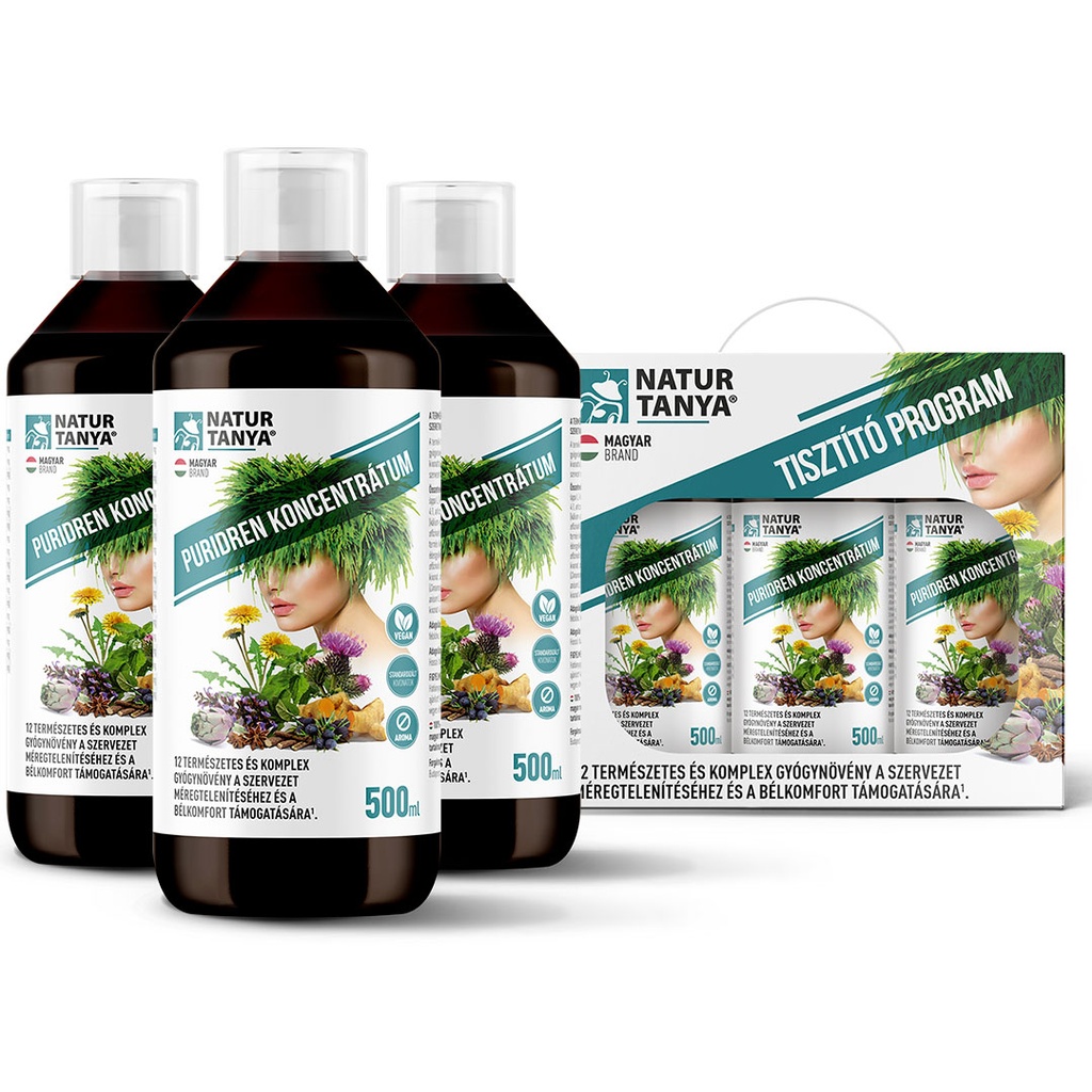 Natur Tanya® Puridren 60 Napos Tisztító Program