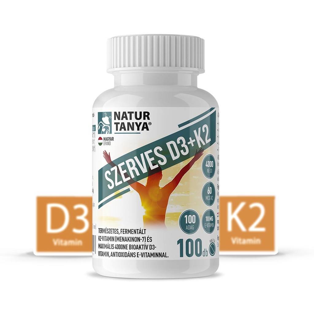 Natur Tanya® Szerves D3 És K2-vitami