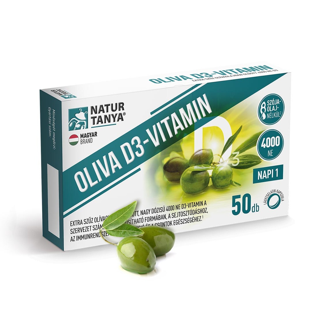 Natur Tanya® Oliva D3-vitamin