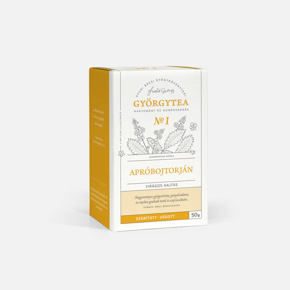 [Gyu-0009] Apróbojtorján virágos hajtás 50g