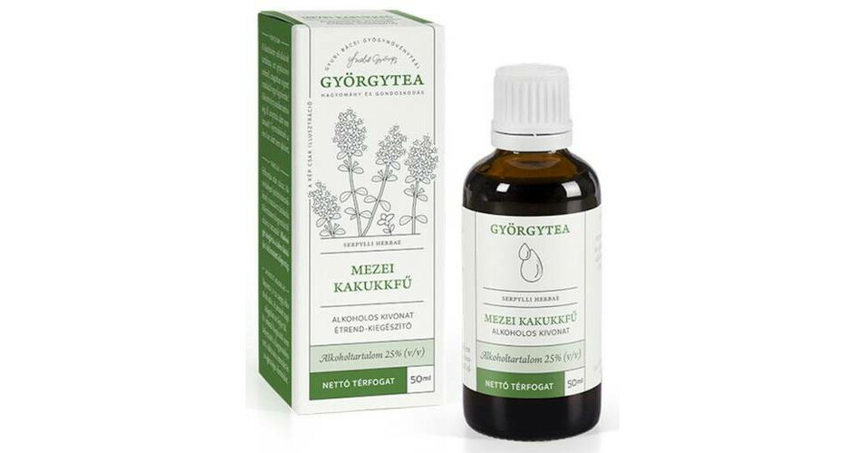 Mezei kakukkfű alkoholos kivonat