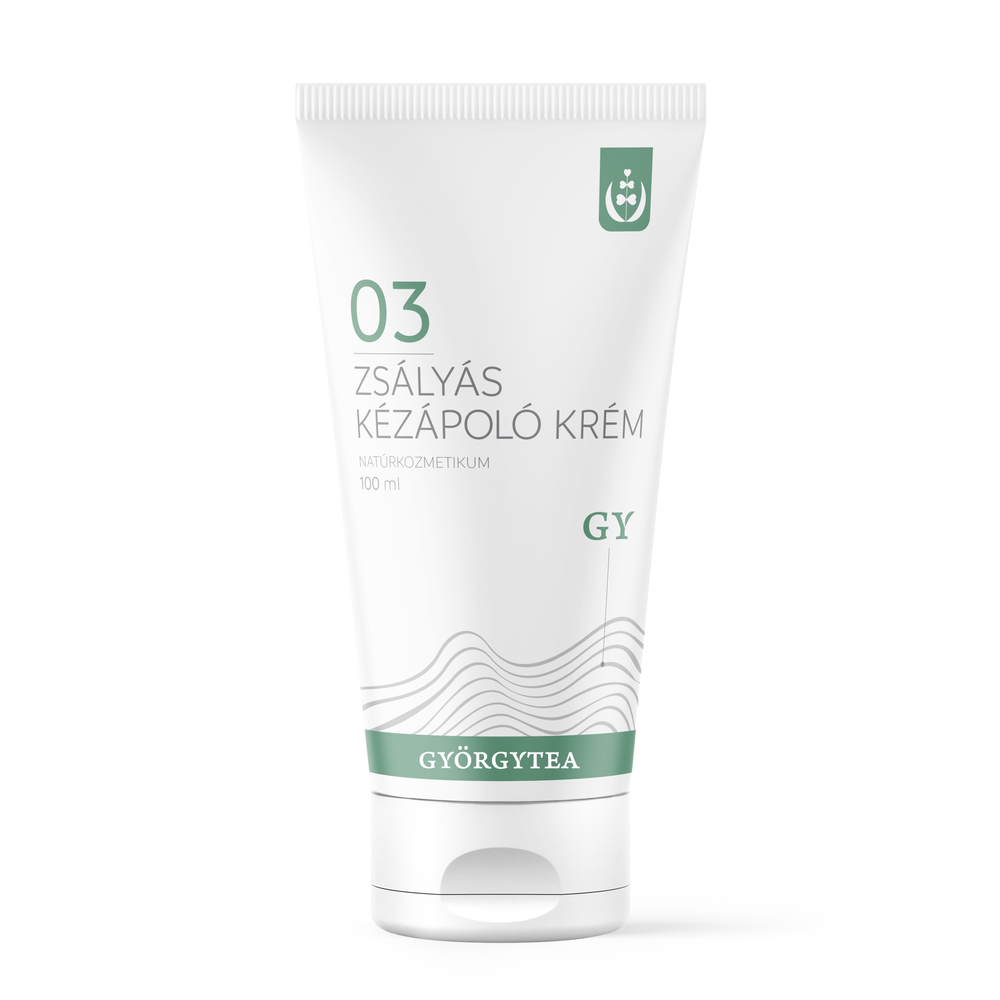 Zsályás kézápolókrém